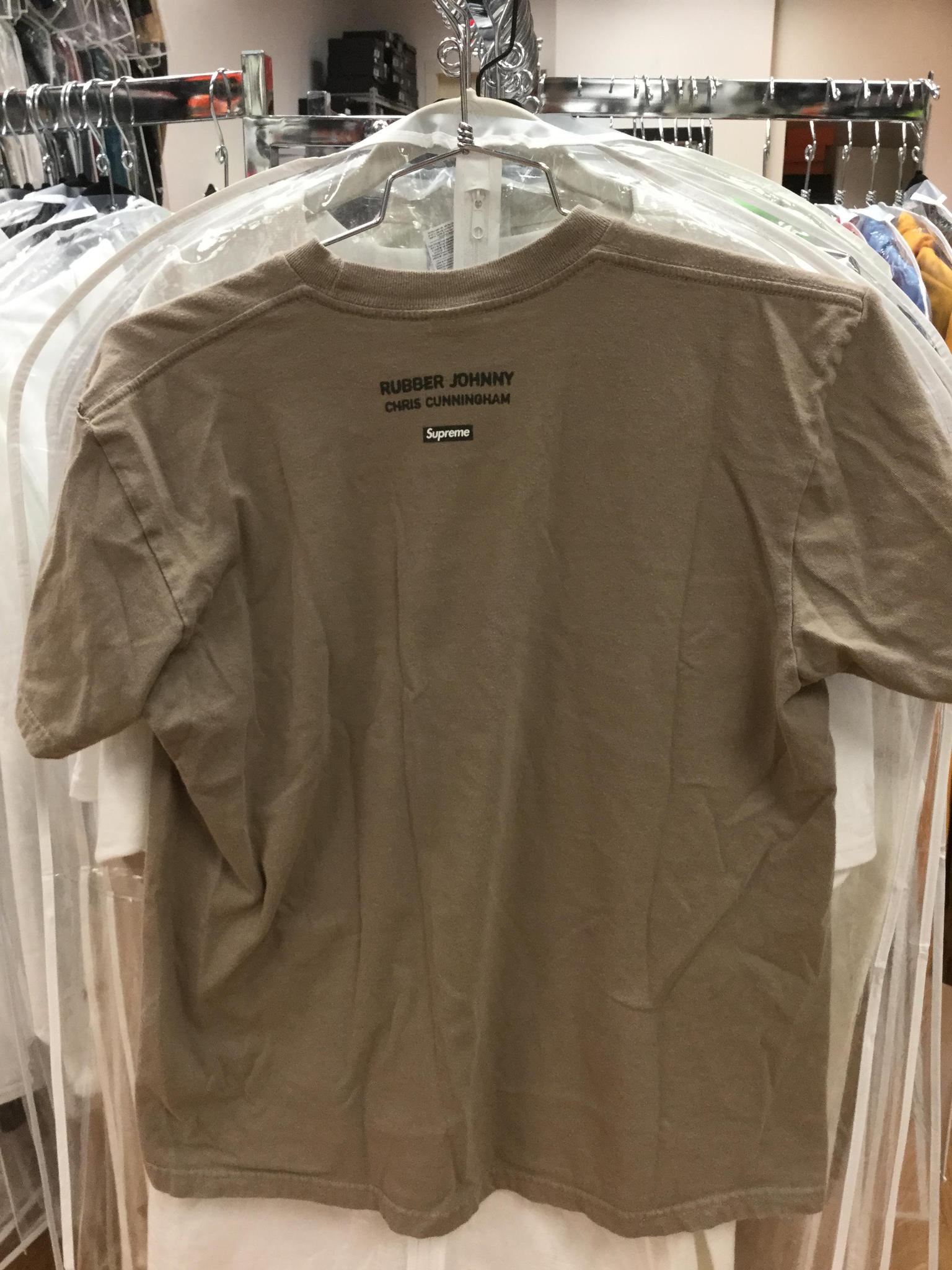 Vnds Supreme Chris Cunningham Rubber Johnny Tee Taupe - Free 