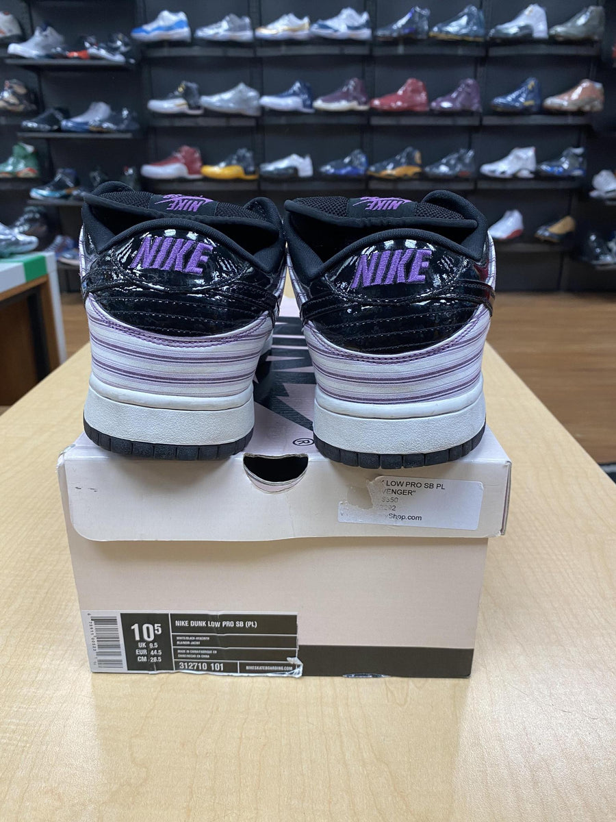 Vnds Nike Dunk SB Low Avenger Purple Patent
