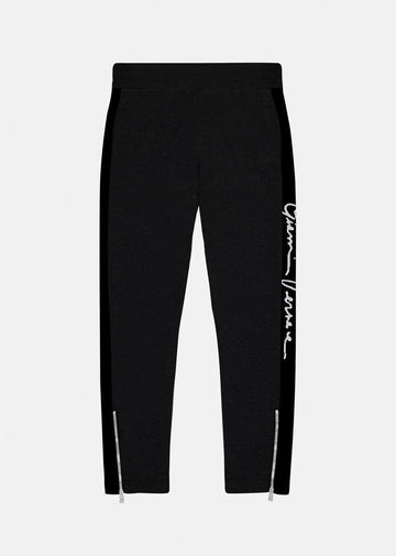 Versace Black GV Signature Sweatpants