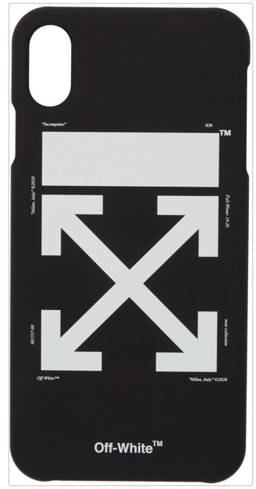Black & White Arrow iPhone Max Case