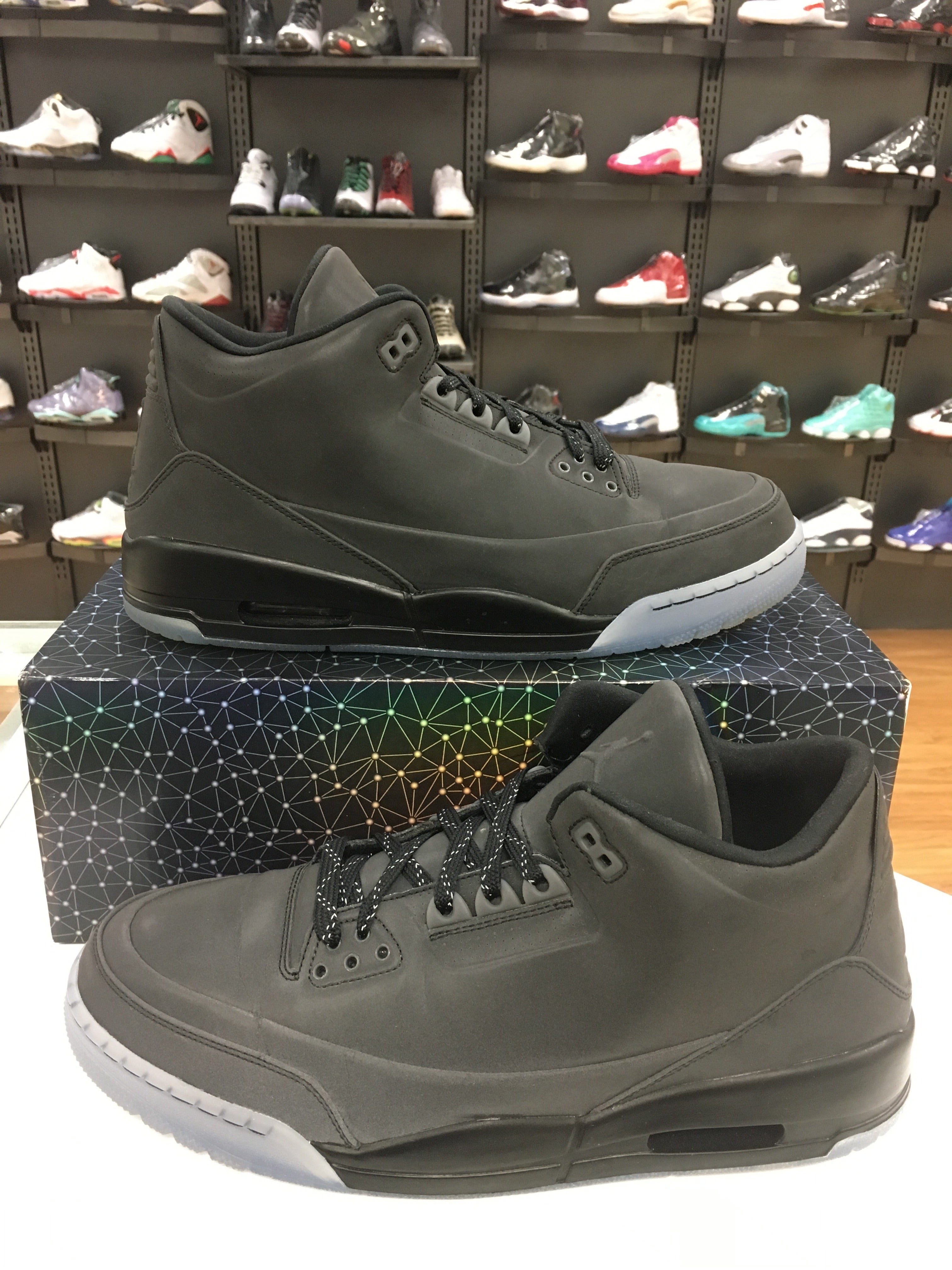Jordan 3 retro 5lab3 black outlet