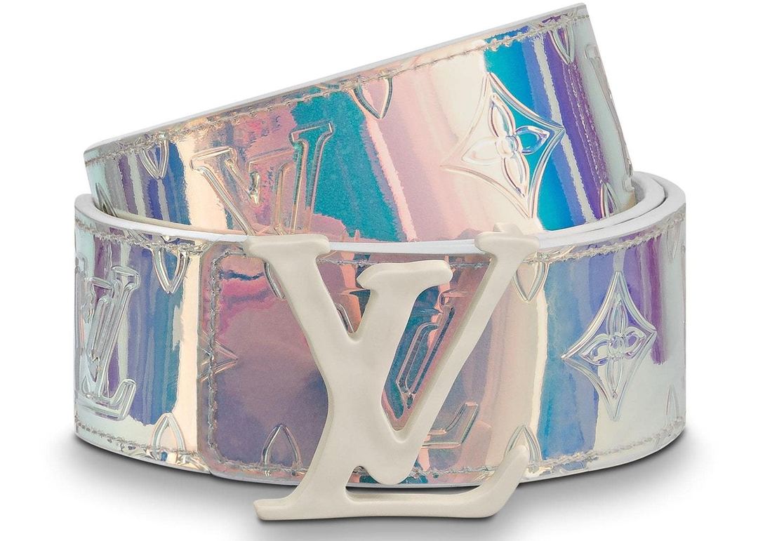 Louis Vuitton LV Shape Belt Monogram 40MM Prism – Kickzr4us