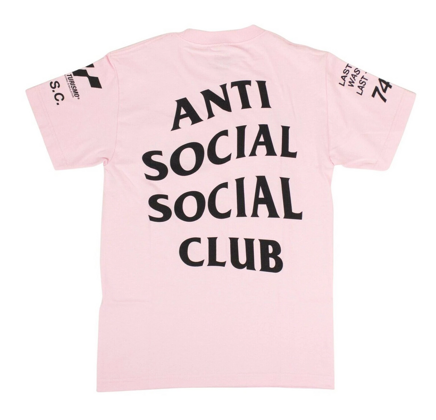 Anti Social Social Club Gran Turismo Tee Pink