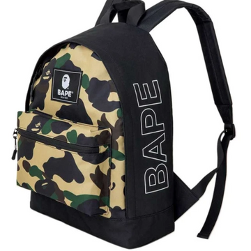 BAPE Backpack Camo Book Bag A Bathing Ape