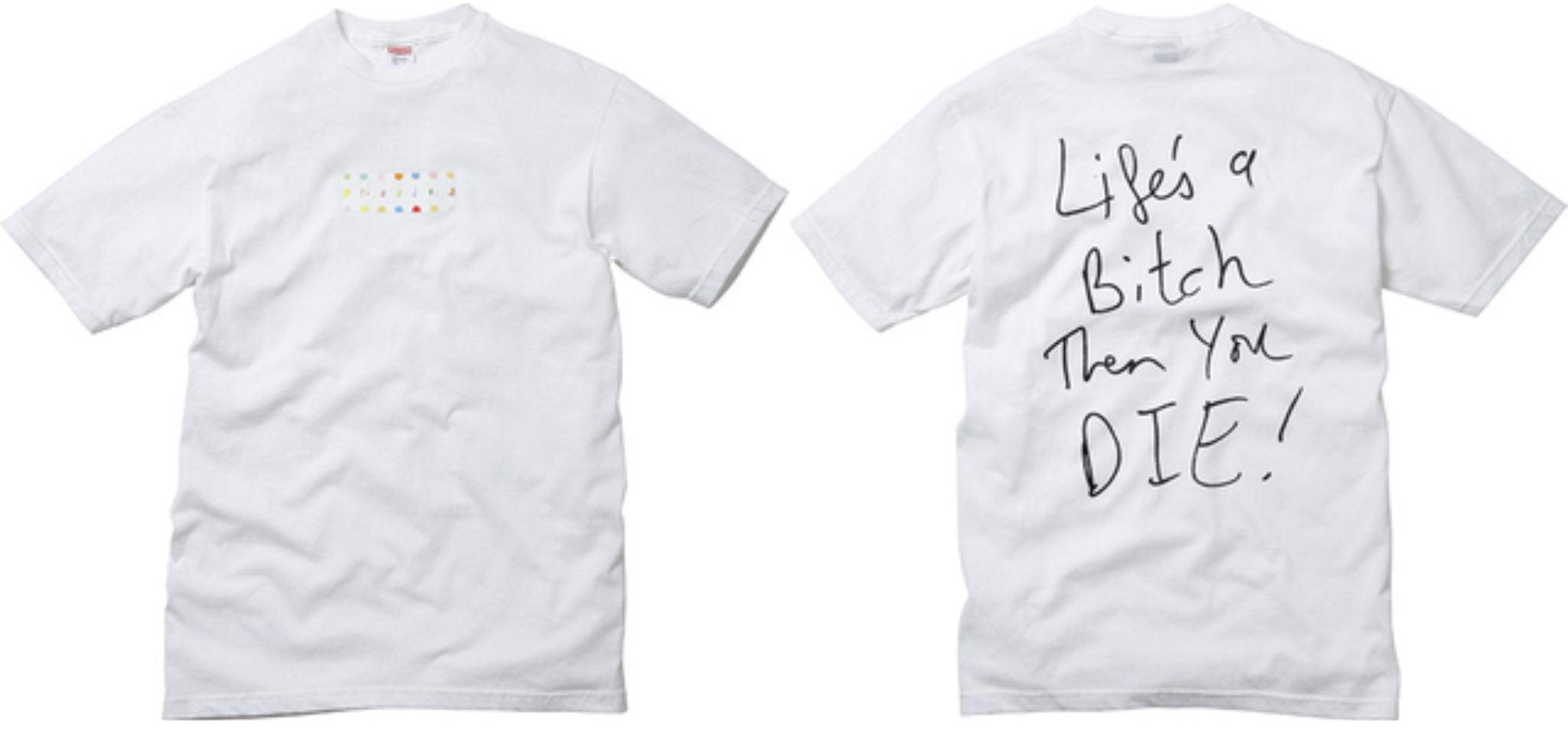 Supreme Damien Hirst Box Logo Tee Kickzr4us
