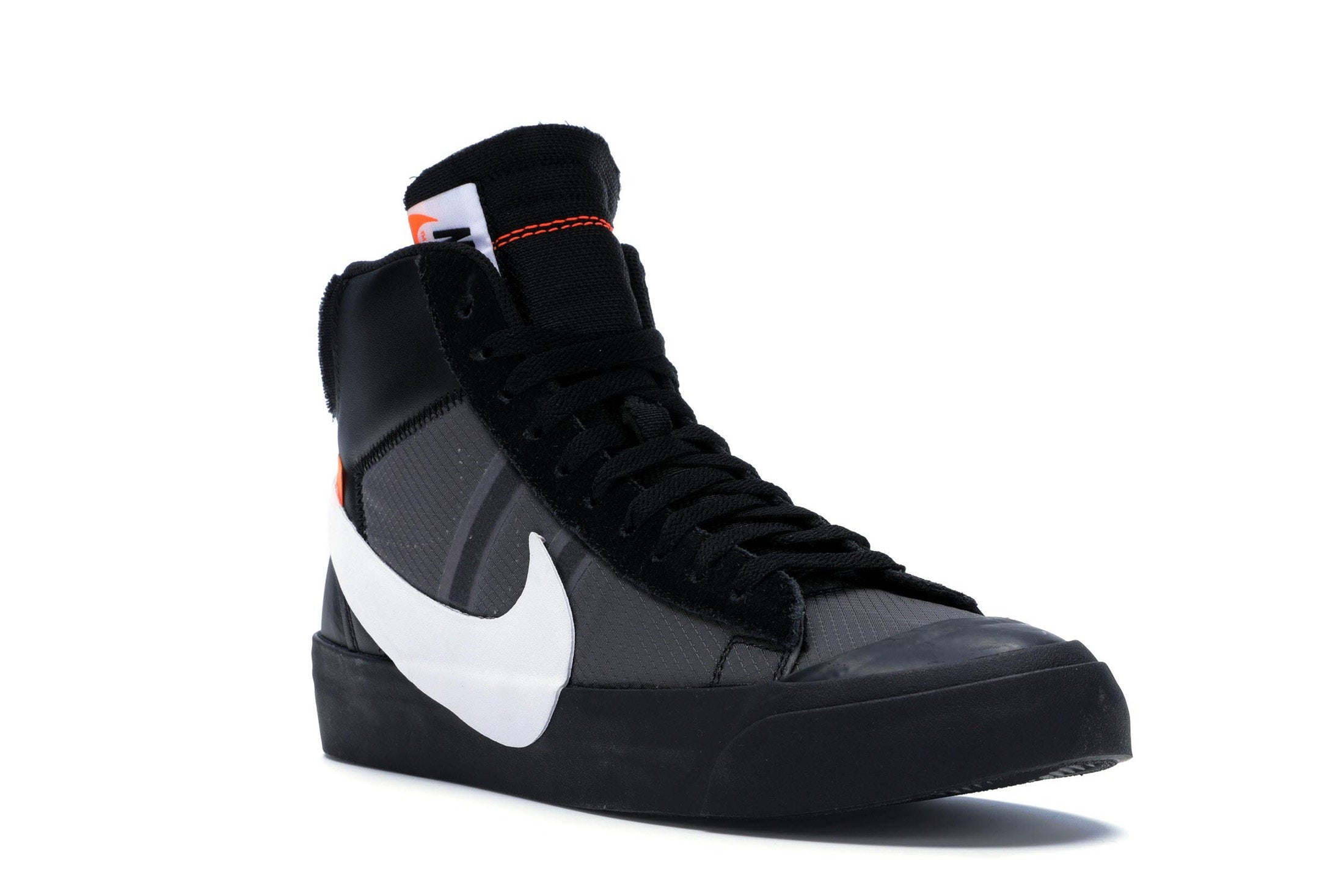 Off white mid blazer online