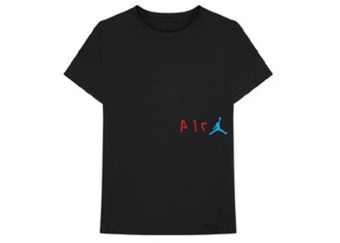 Travis Scott x Jordan Air Cactus Jack Tee Black Kickzr4us