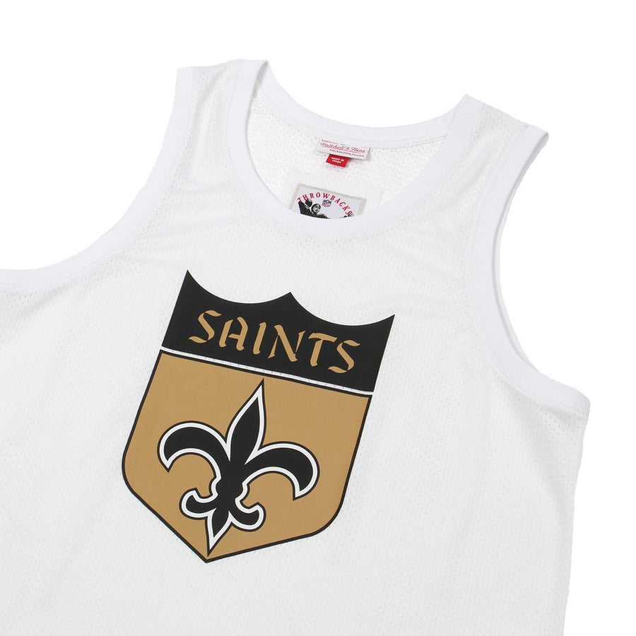 MITCHELL & NESS X CONCEPTS MESH TANK-TOP NEW ORLEANS SAINTS
