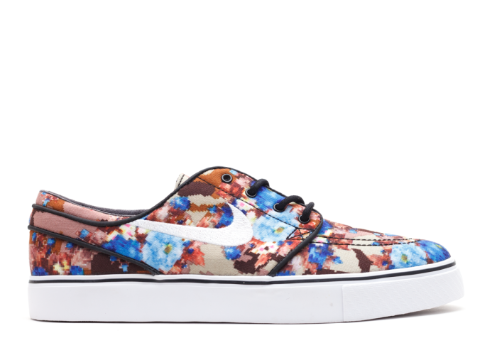 Nike Zoom Stefan Janoski Pr Blue Digi Floral Kickzr4us