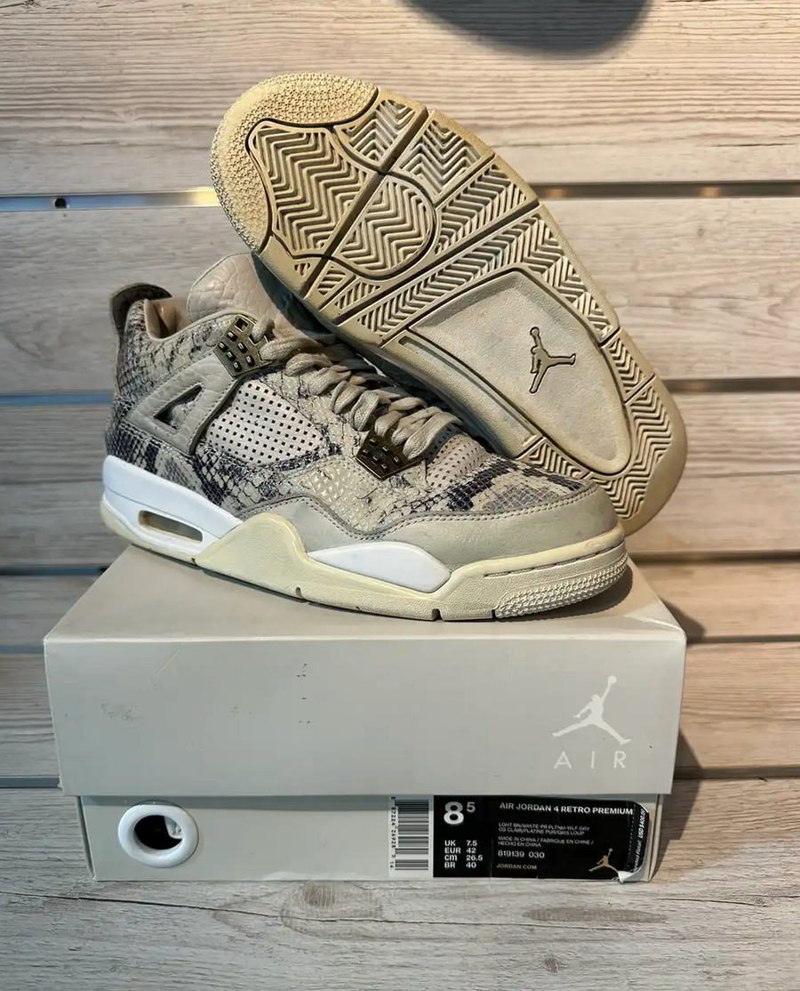 Vnds Jordan 4 Retro Snakeskin
