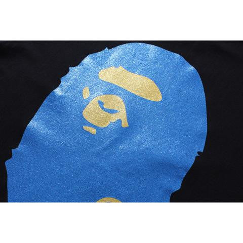 Bape Glitter Ape Tee Blk/Blue