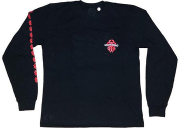 Chrome Hearts Dagger L/S T-Shirt Black/Red