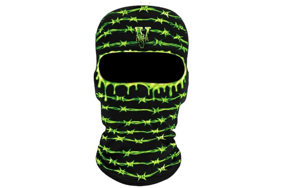 Vlone x Never Broke Again Slime Mask Black/Green