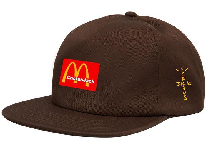 Travis Scott x McDonald's Cj Arches Hat Brown