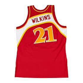 Mitchell & Ness Dominique Wilkins 1986-87 Authentic Jersey Atlanta Hawks