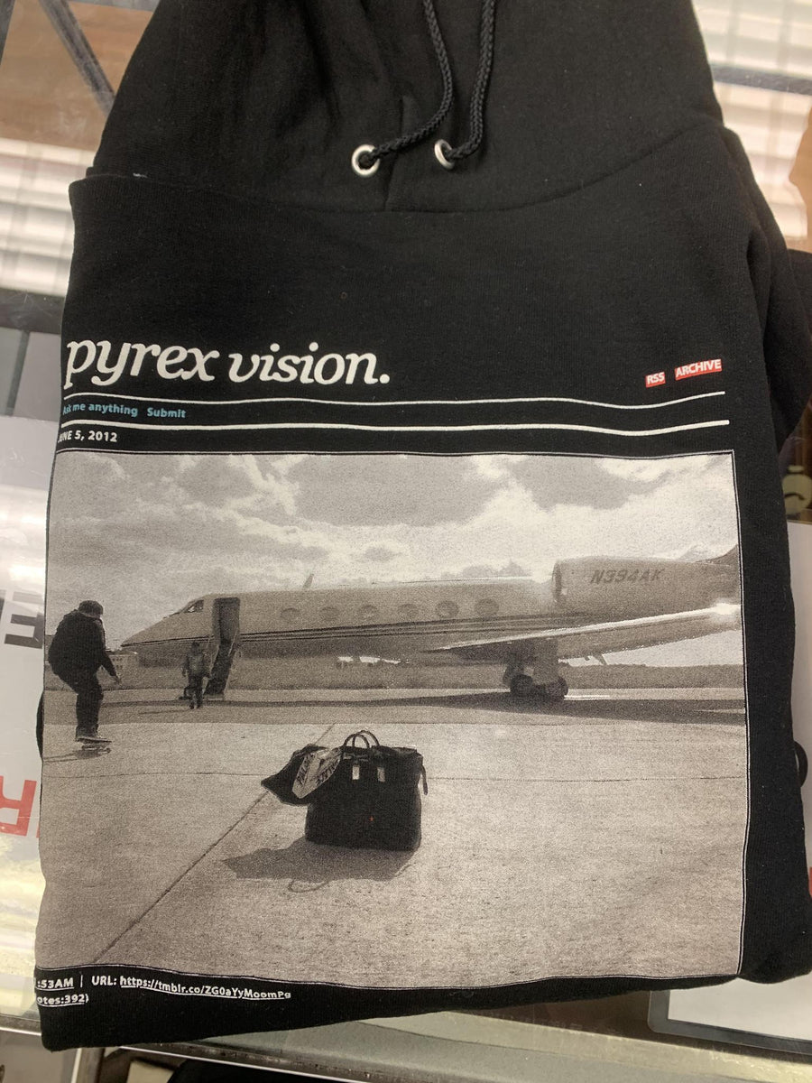 Off White Pyrex Vision Black hoodie