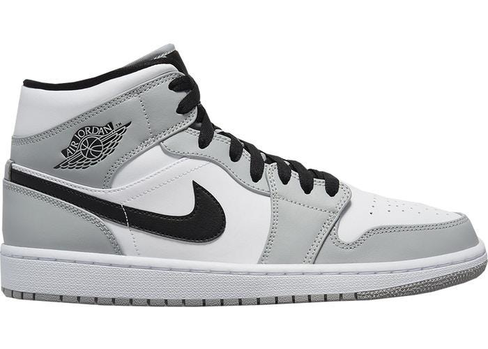 Air Jordan 1 Mid Light Smoke Grey