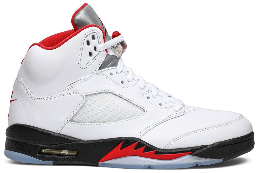 Air Jordan 5 Retro Fire Red Silver Tongue (2020)