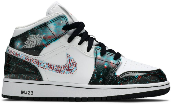 Air Jordan 1 Mid SE Take Flight (GS)