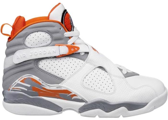 Jordan 8 Retro Orange White (GS)