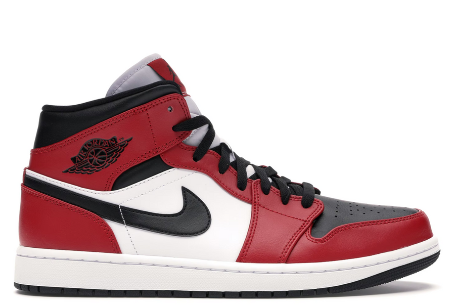 Air Jordan 1 Mid Chicago Toe