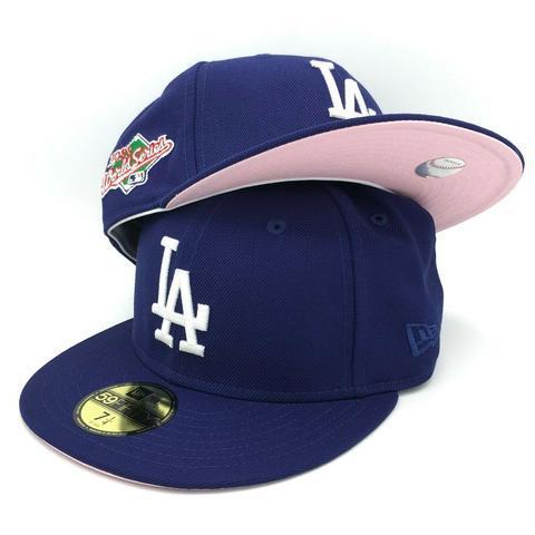 New Era x LA Dodgers Hat Club Exclusive 1988 World Series Patch-Pink UV