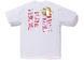 BAPE ABC Camo Tiger Tee White/Pink