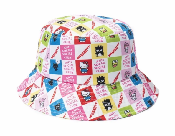 Anti Social Social Club x Hello Kitty and Friends Bucket Cap