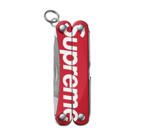 Supreme Leatherman Squirt PS4 Multitool Red