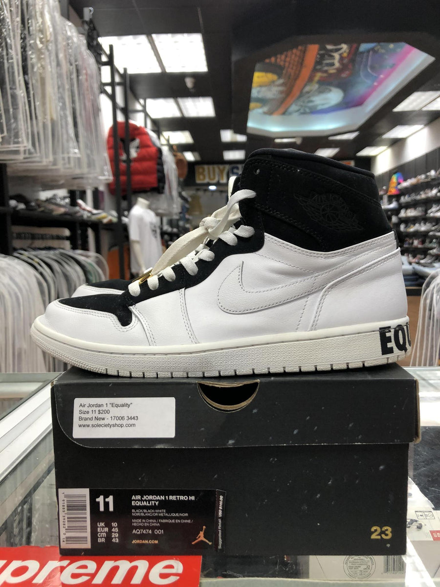 Vnds Jordan 1 Retro High Equality Black History Month (2018)