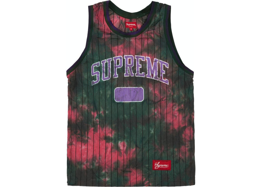 Supreme Dyed Basketball Jersey Green