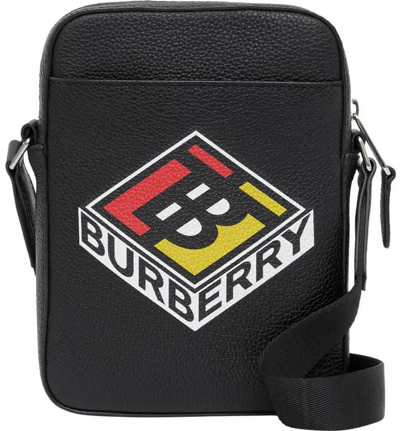Burberry Thornton Leather Crossbody Bag