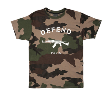 Defend Paris Tee Camo