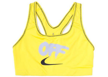 OFF-WHITE x Nike Women's Sports Bra Opti Yellow