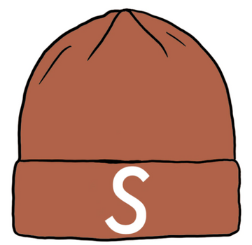 Supreme New Era Swarovski S Logo Beanie Brown