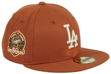 New Era Campfire Los Angeles Dodgers 60th Anniversary Patch Hat Club Exclusive 59Fifty Fitted Hat