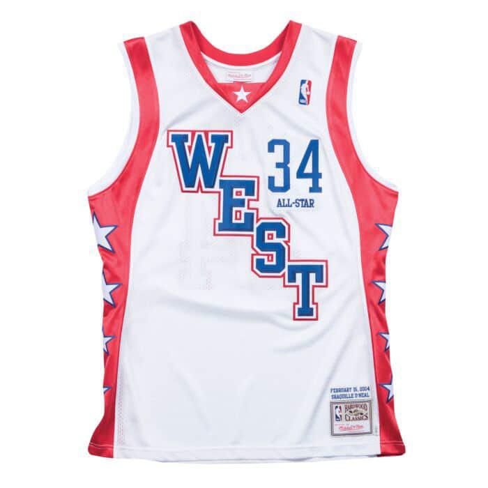 Mitchell & Ness Shaquille O'Neal 2004 All Star West Authentic Jersey
