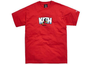 Kith x Disney Running Mickey Tee Red