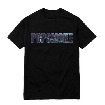 Pop Smoke x Vlone Wraith Tee Black