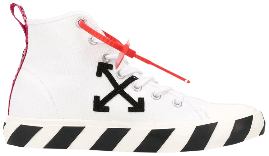 OFF-WHITE Vulc Sneaker Mid 'White Black'