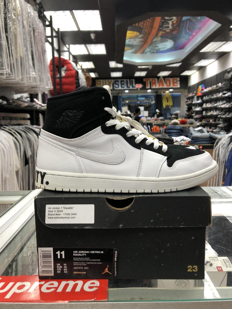 Vnds Jordan 1 Retro High Equality Black History Month (2018)