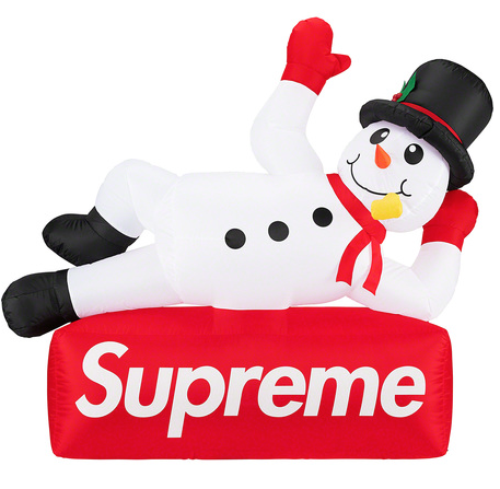 Supreme Large Inflatable Snowman White