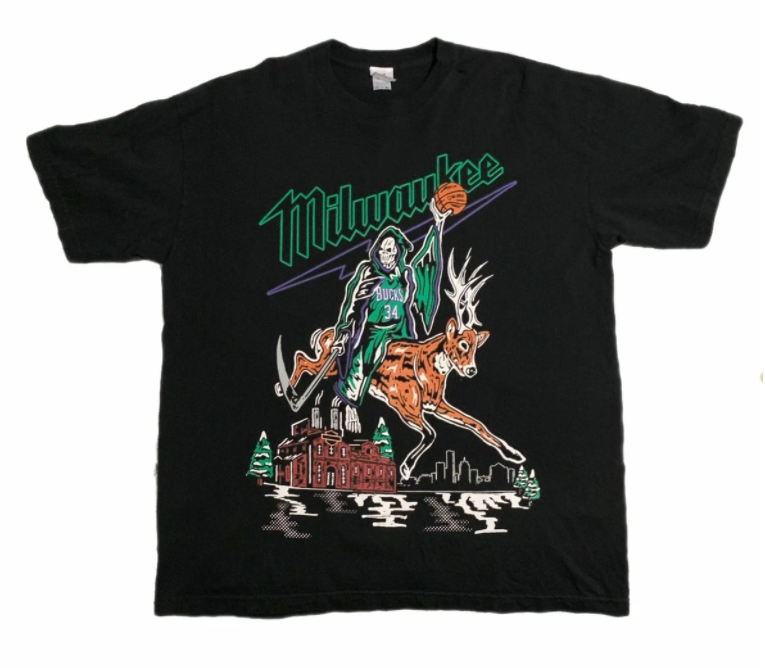 Warren Lotas NBA Milwaukee Bucks Tee