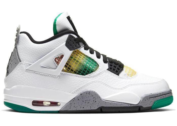 Air Jordan 4 Retro Lucid Green Rasta (W)