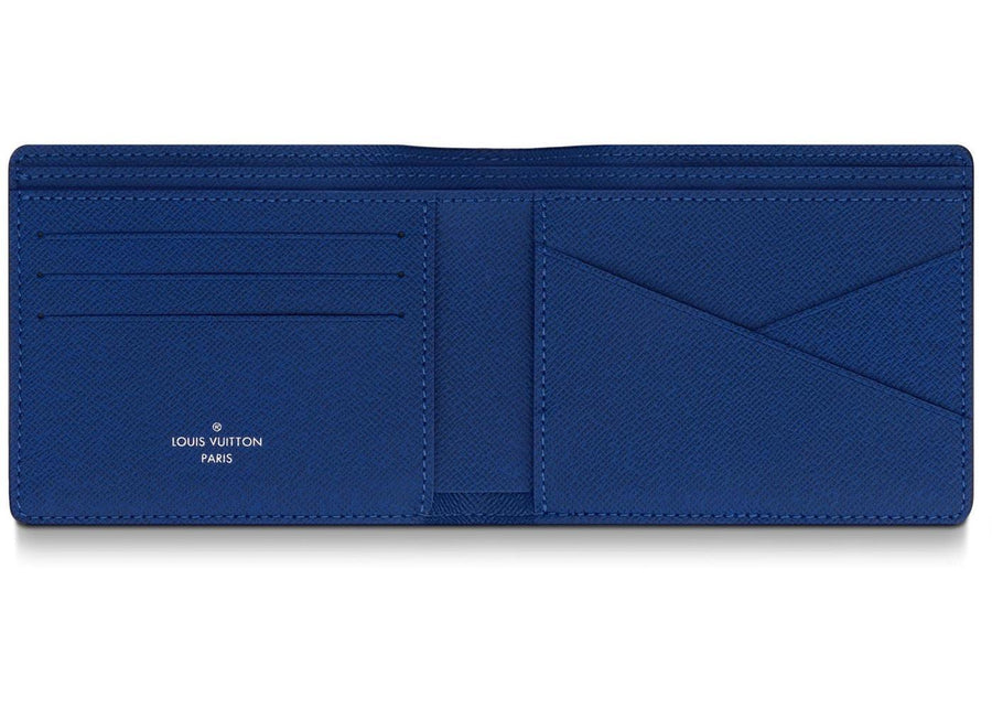 Louis Vuitton Multiple Wallet Monogram Pacific Taiga Blue