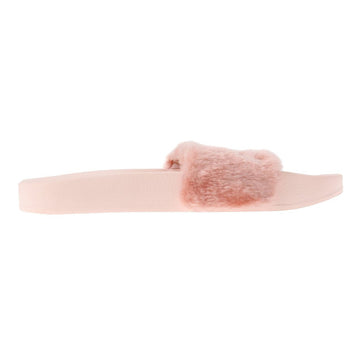 Puma Rihanna Leadcat Fenty Fur Slide Pink Sandal