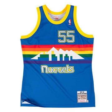 Mitchell & Ness Dikembe Mutombo 1991-92 Authentic Jersey Denver Nuggets