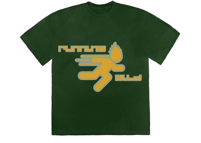 Travis Scott Running Wild T-Shirt Forest Green