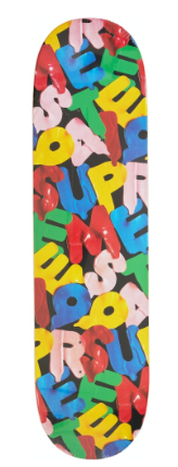 Supreme Balloons Skateboard Deck Black