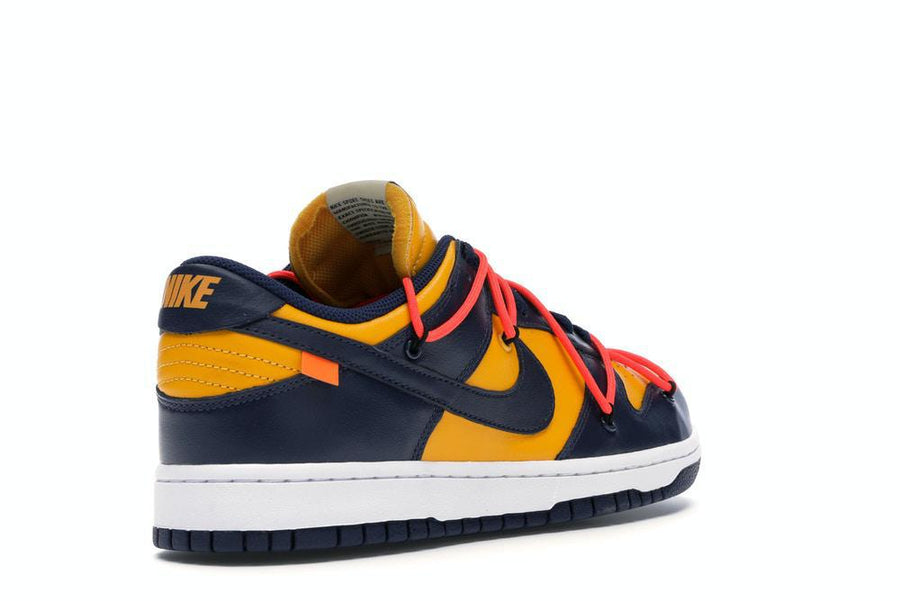 Nike Dunk Low Off-White University Gold Midnight Navy